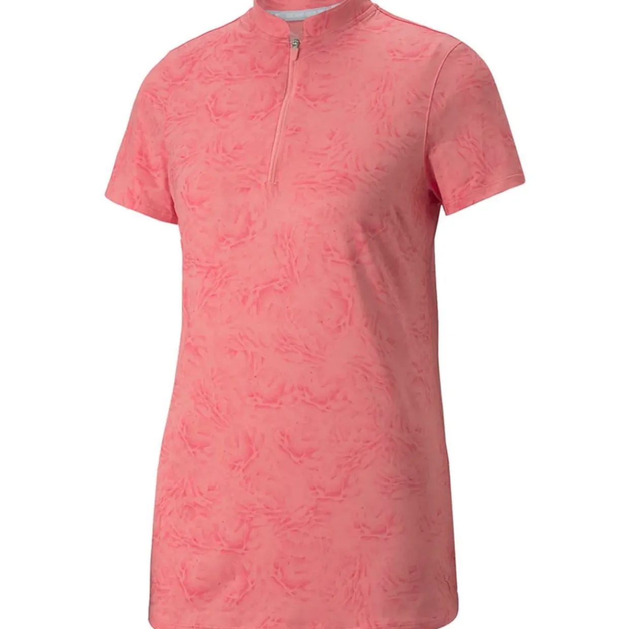 Puma Ladies Golf Apparel^W ATTR Bouquet hirt Poo hort eeve Gof Appare