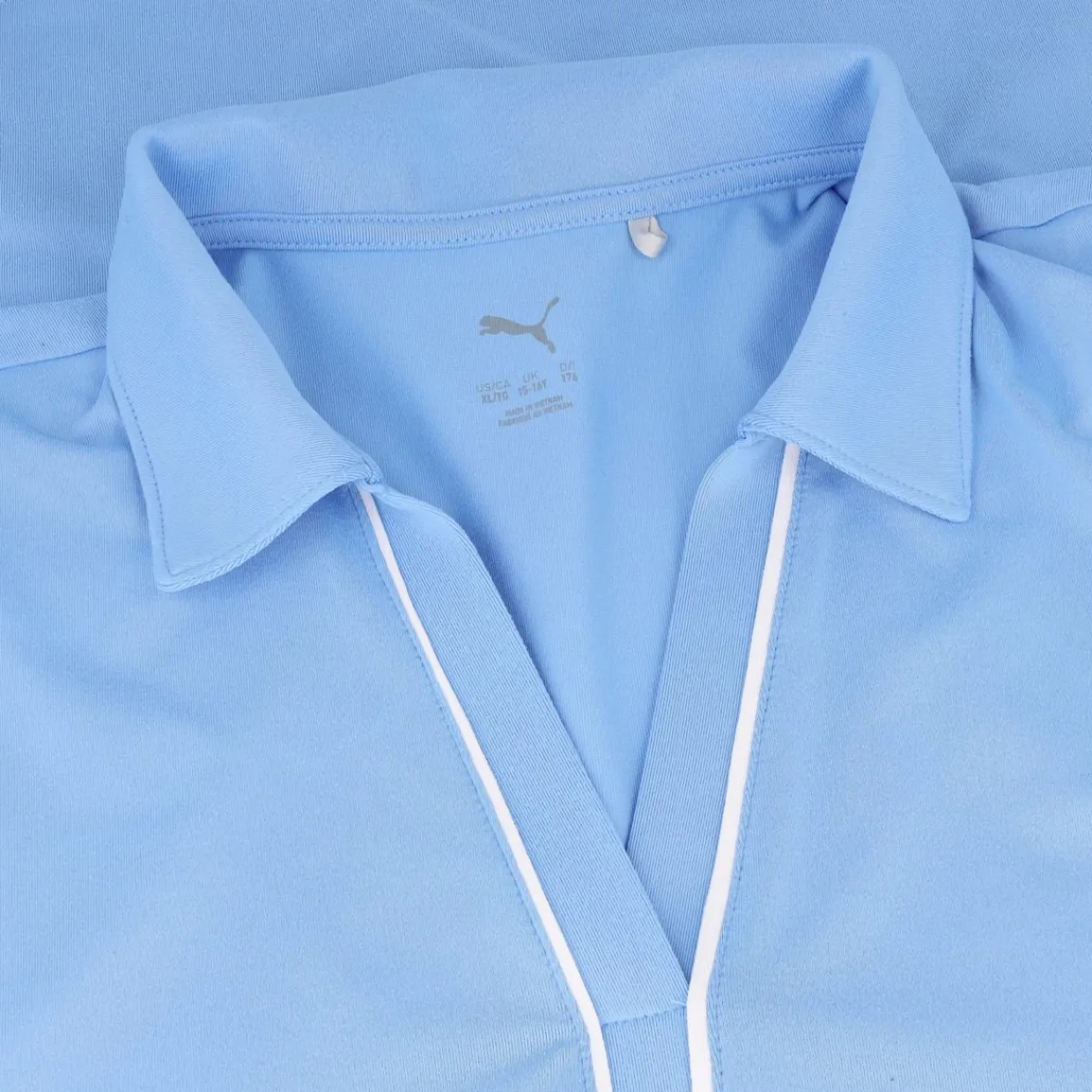 Kids Puma Kids Golf Apparel^Youth Gir COUDPUN Piped eevee hirt Poo hort eeve Gof Appare
