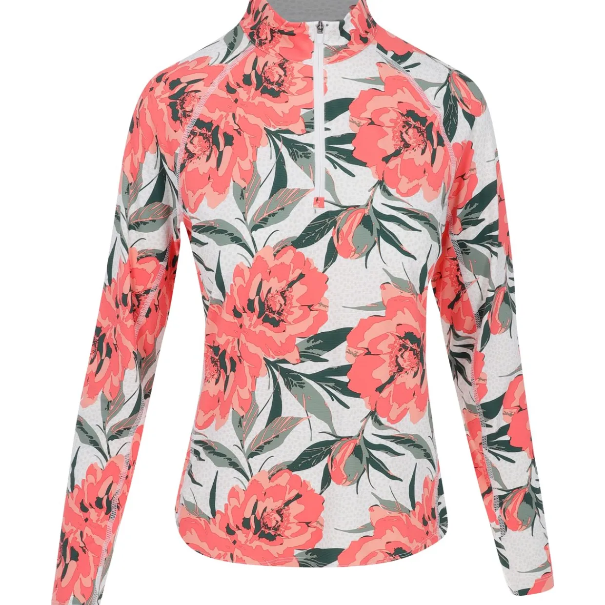 Puma Ladies Golf Apparel^YOU V Beautifu Gae 1/4 Zip Outerwear Puover Gof Appare