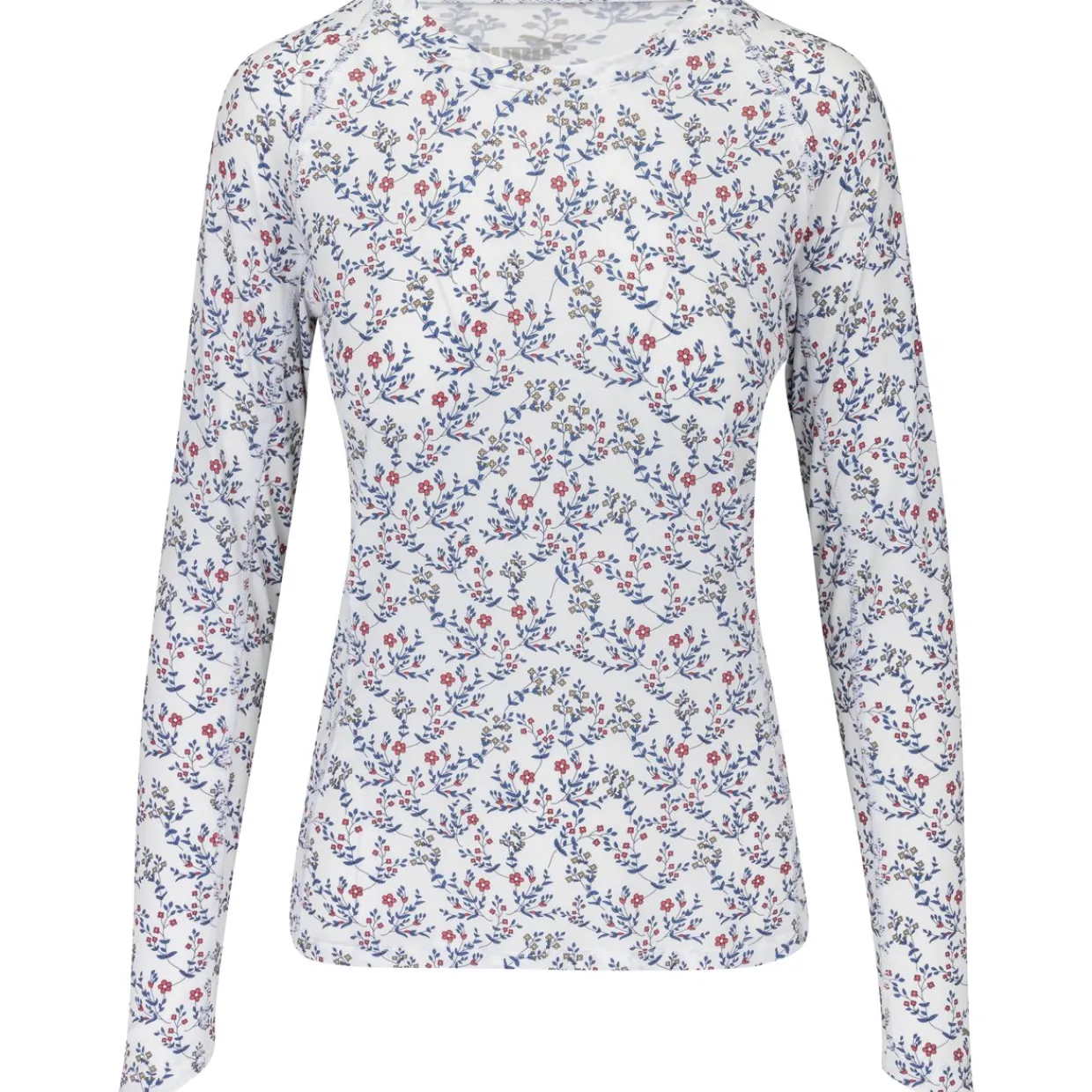 Puma Ladies Golf Apparel^You-V icro Fora Crew Top hirt Poo ong eeve Gof Appare