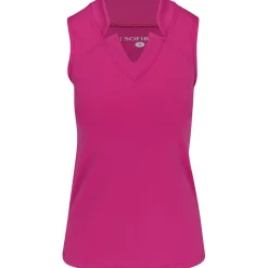 Sofibella Ladies Golf Apparel^Gof Coor eevee hirt Poo hort eeve Gof Appare