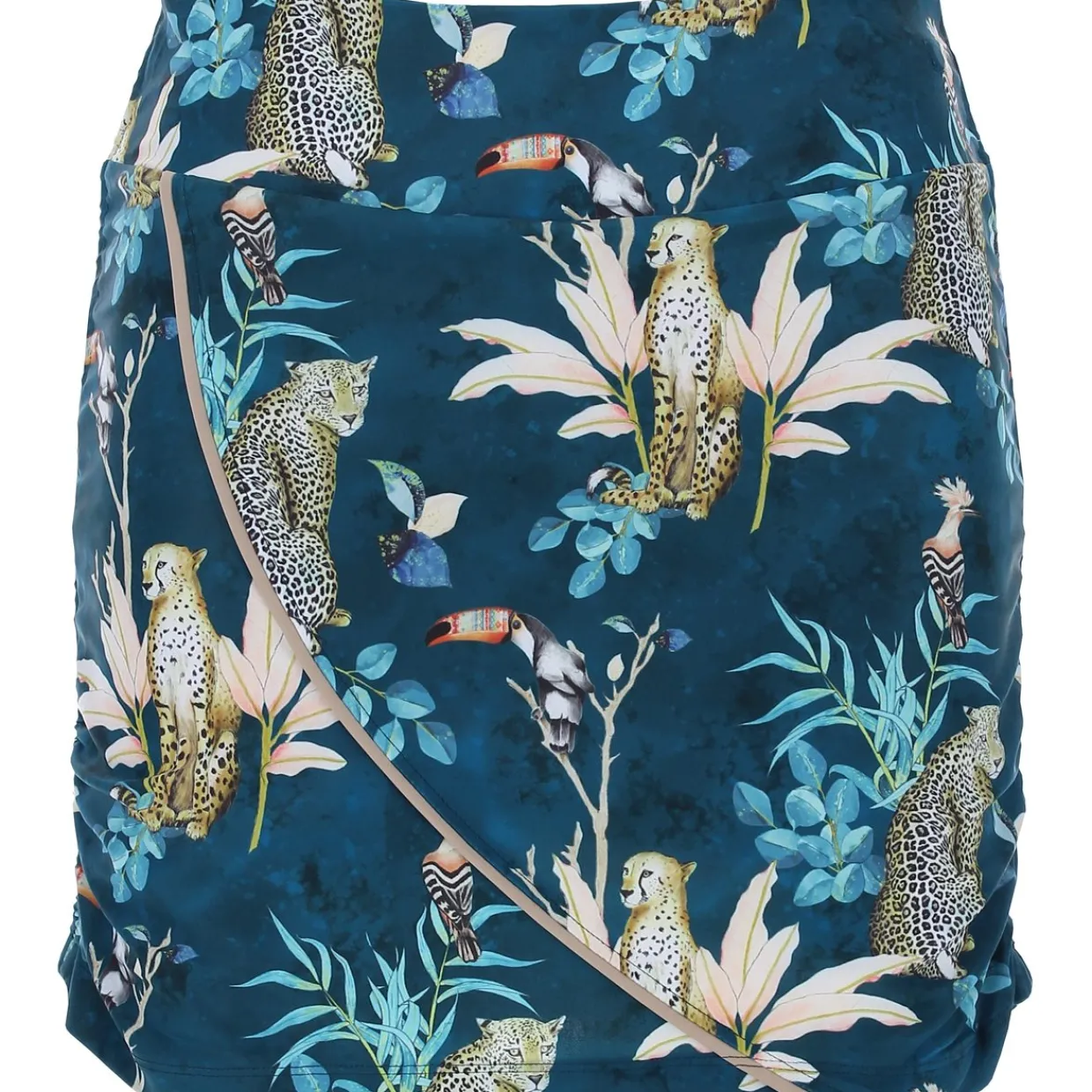 SwingDish Ladies Golf Apparel^Oivia Print kort Reguar Gof Appare