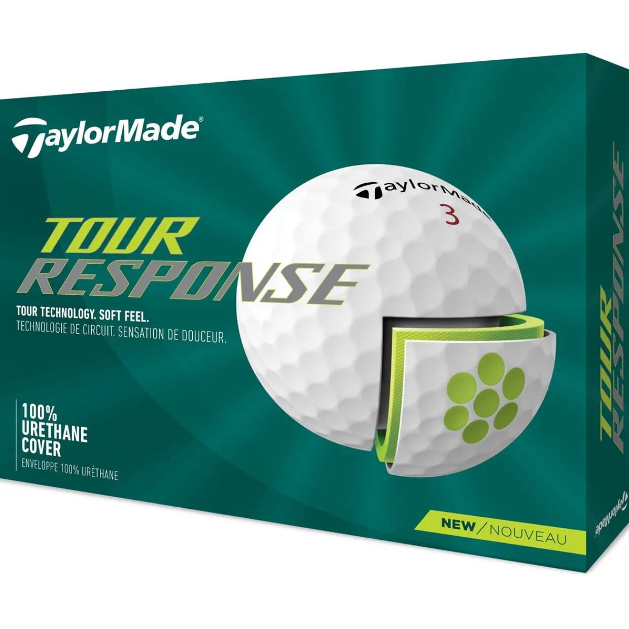 TaylorMade Ladies Golf Balls^Tour Response 2022 Low Compression Golf Balls