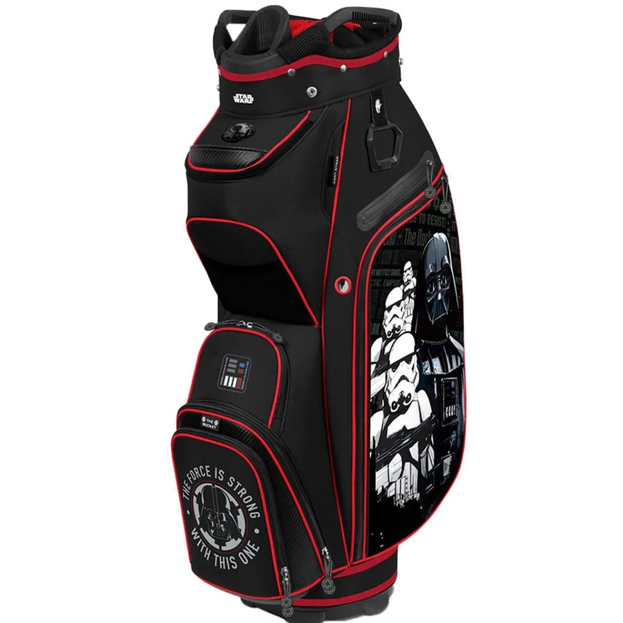 Team Effort Ladies Golf Bags|Mens Golf Bags^Darth Vader Bucket III Cart Golf Bags