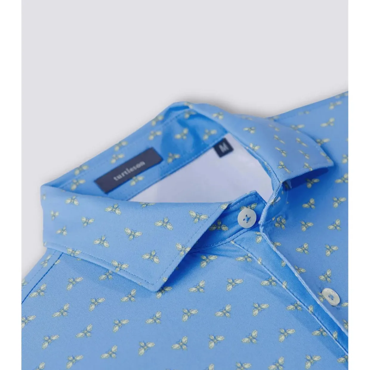Turtleson Golf Shirts^Benon Perforance hirt Poo hort eeve Gof Appare