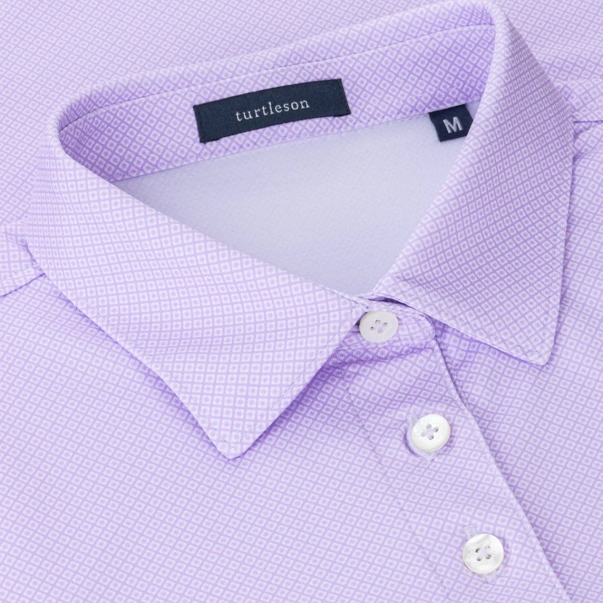 Turtleson Ladies Golf Apparel^Care ini Diaond Jacquard Perforance hirt Poo hort eeve Gof Appare