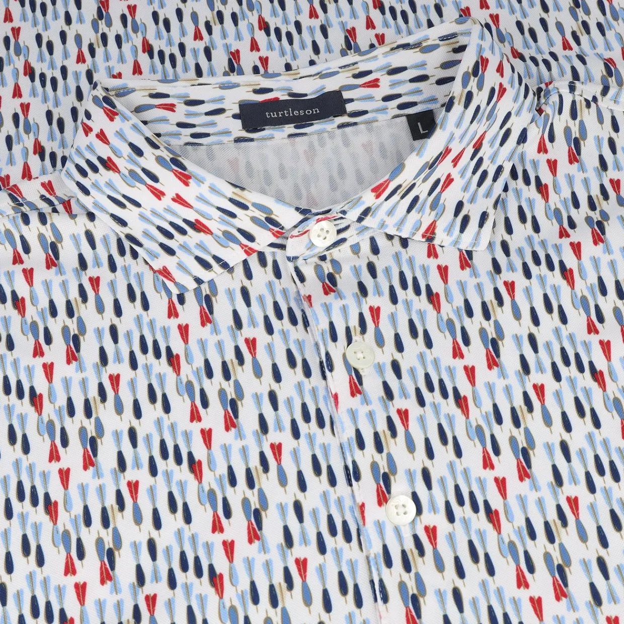 Turtleson Golf Shirts^Drew Perforance hirt Poo hort eeve Gof Appare