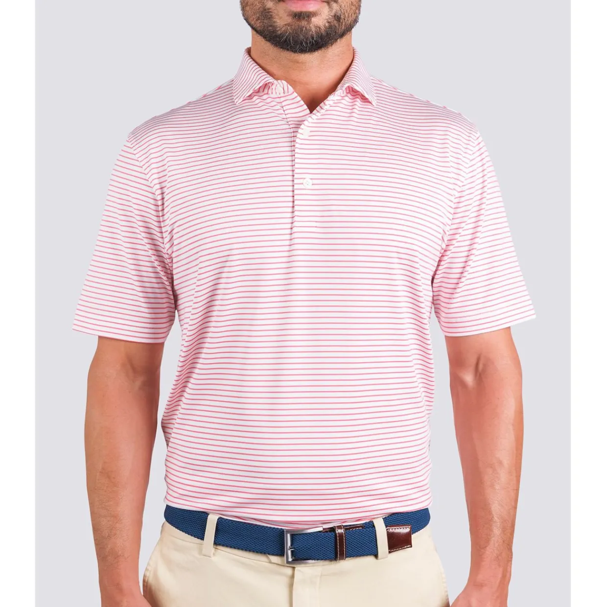 Turtleson Golf Shirts|Mens Golf Apparel^Dyan tripe Perforance hirt Poo hort eeve Gof Appare