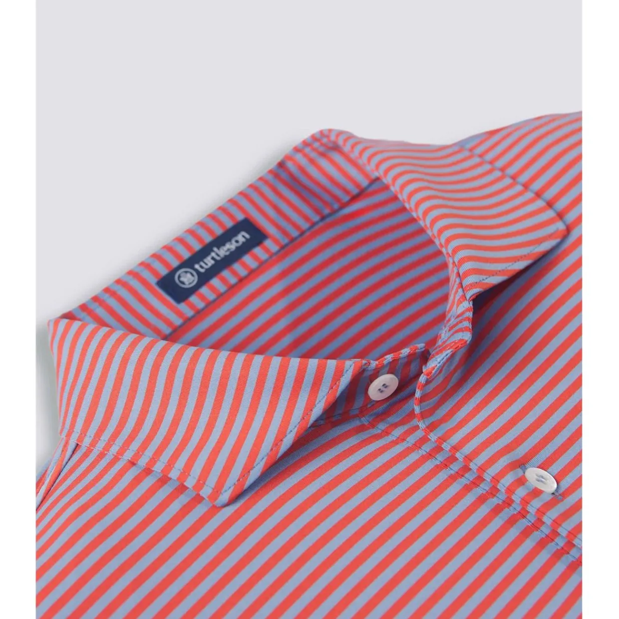 Turtleson Golf Shirts^Edward tripe Perforance hirt Poo hort eeve Gof Appare
