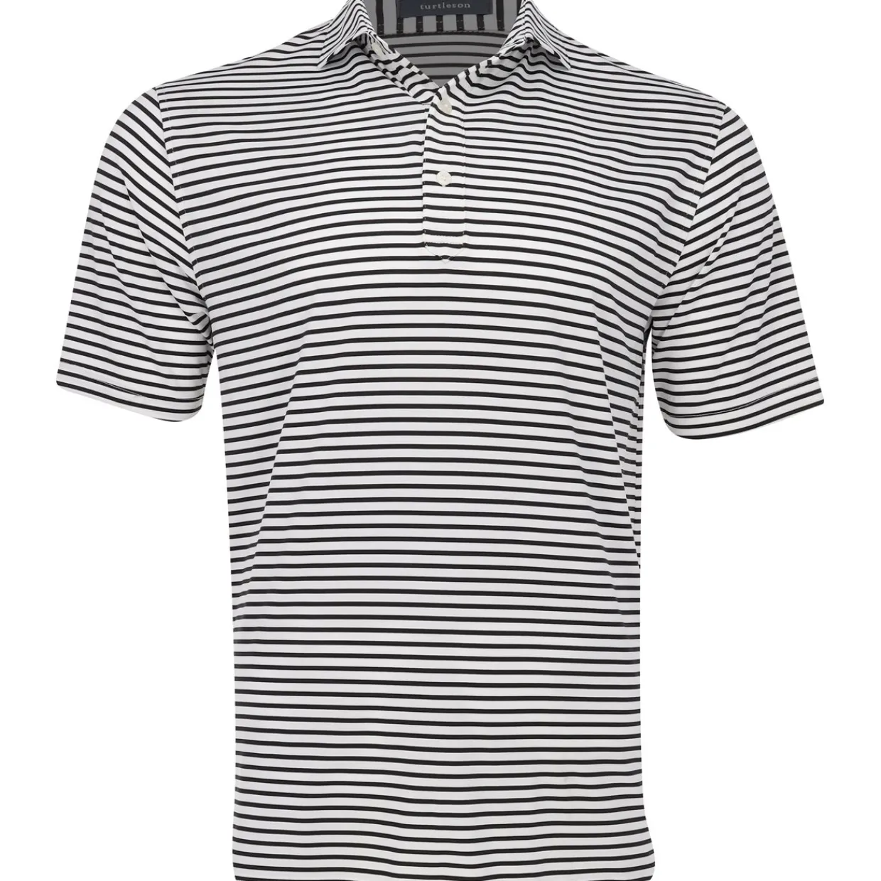 Turtleson Golf Shirts^Gu tripe Perforance hirt Poo hort eeve Gof Appare