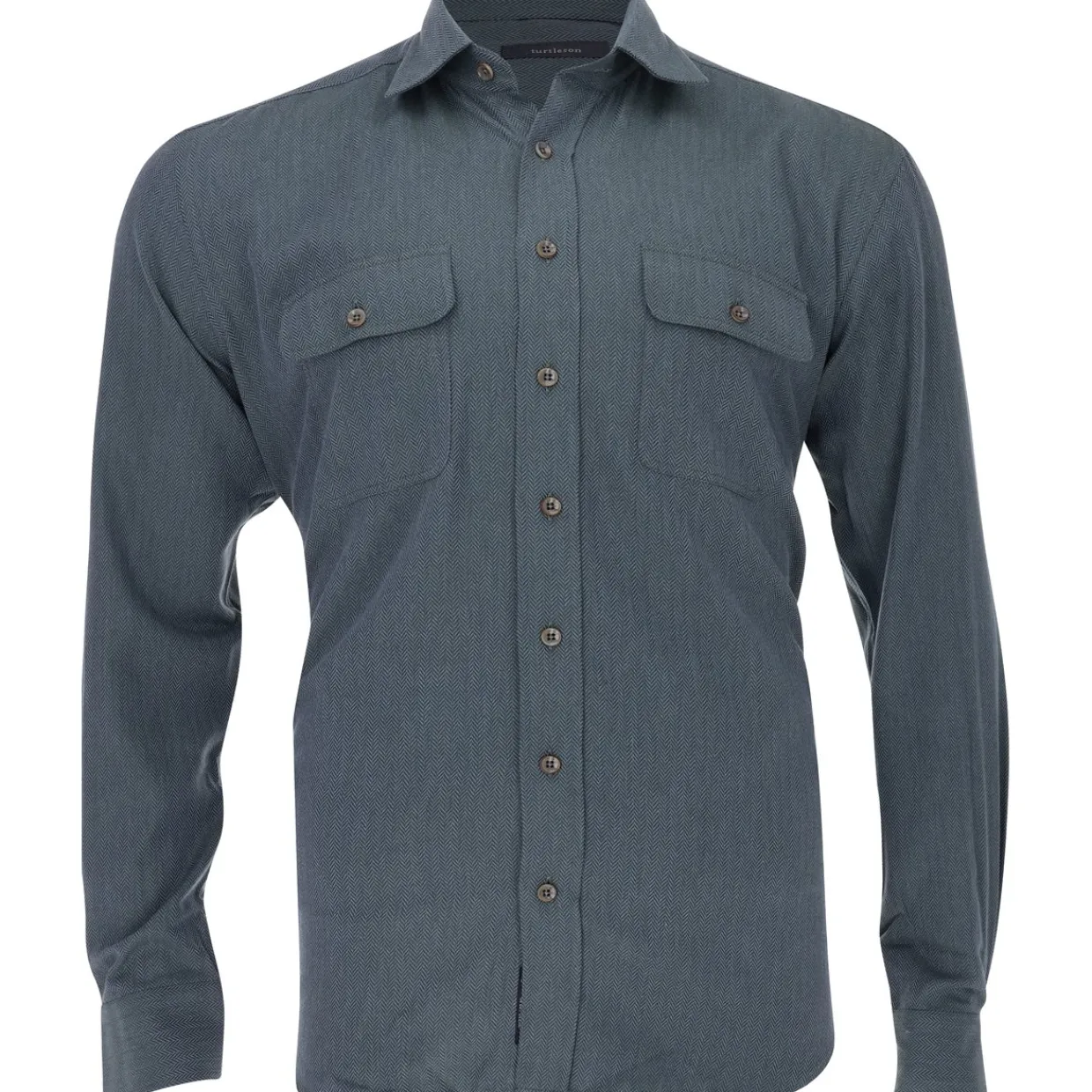 Turtleson Golf Shirts^Jaie Herringbone hirt Dre Gof Appare