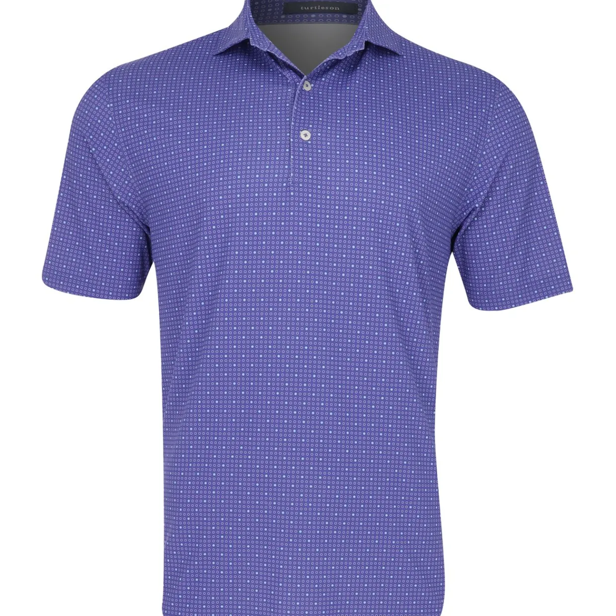 Turtleson Golf Shirts^ennox Dot Perforance hirt Poo hort eeve Gof Appare