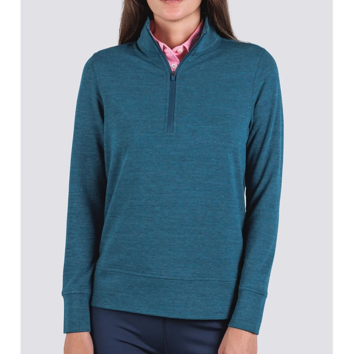 Turtleson Ladies Golf Apparel^Wynn Haf-Zip Outerwear Puover Gof Appare