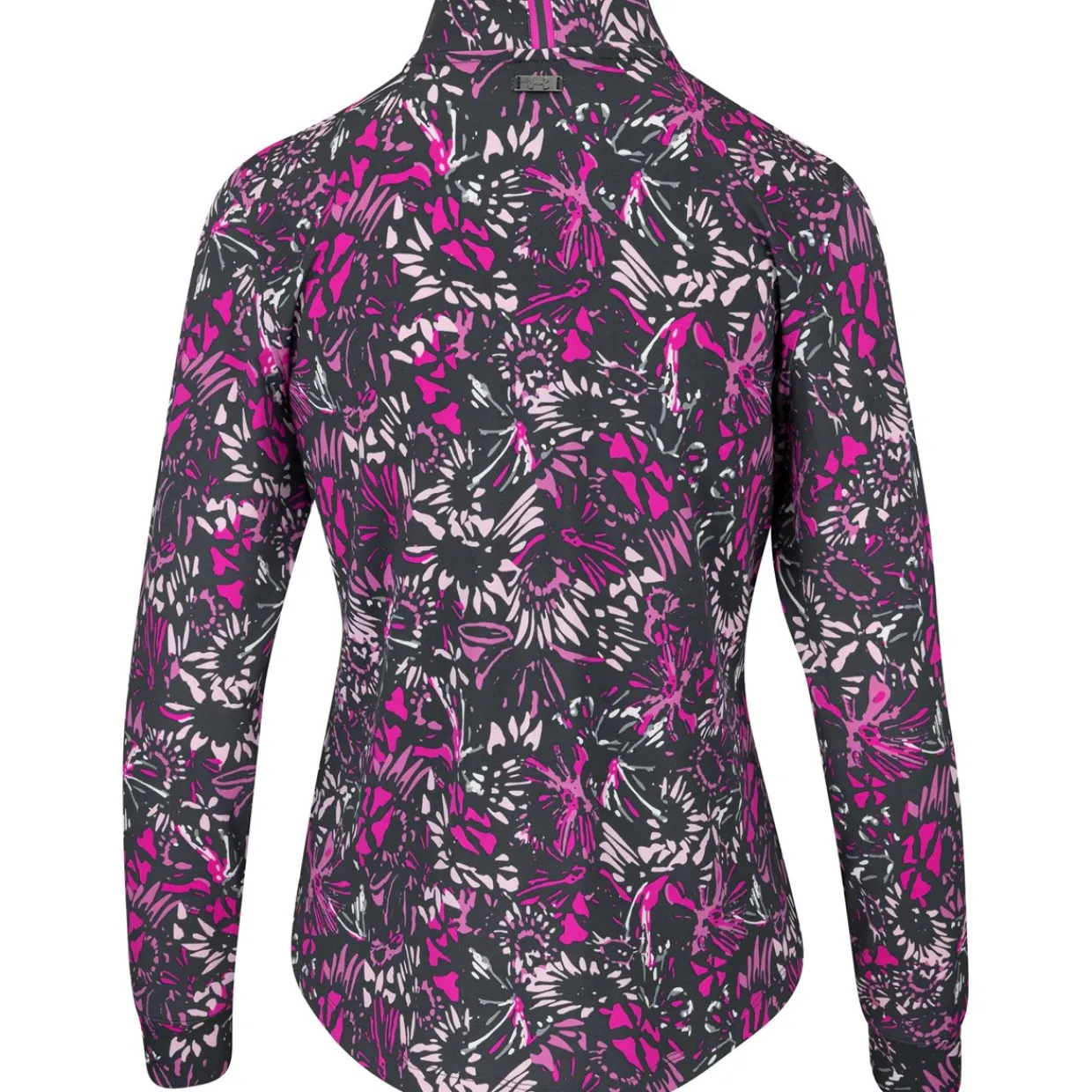 Under Armour Ladies Golf Apparel^Zinger Wid Fied Print 1/4 Zip Outerwear Puover Gof Appare