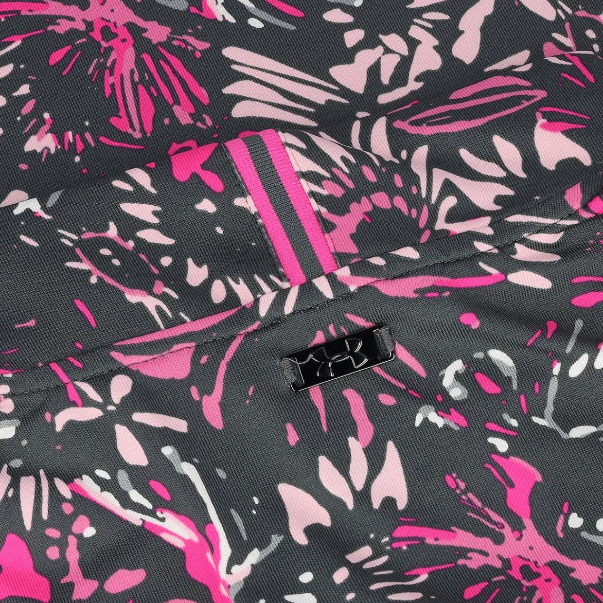 Under Armour Ladies Golf Apparel^Zinger Wid Fied Print 1/4 Zip Outerwear Puover Gof Appare