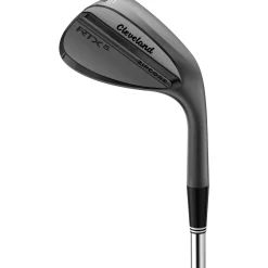 Cleveland Wedges^Used RTX 6 ZipCore Black Satin Low+ Grind Wedge Golf Clubs