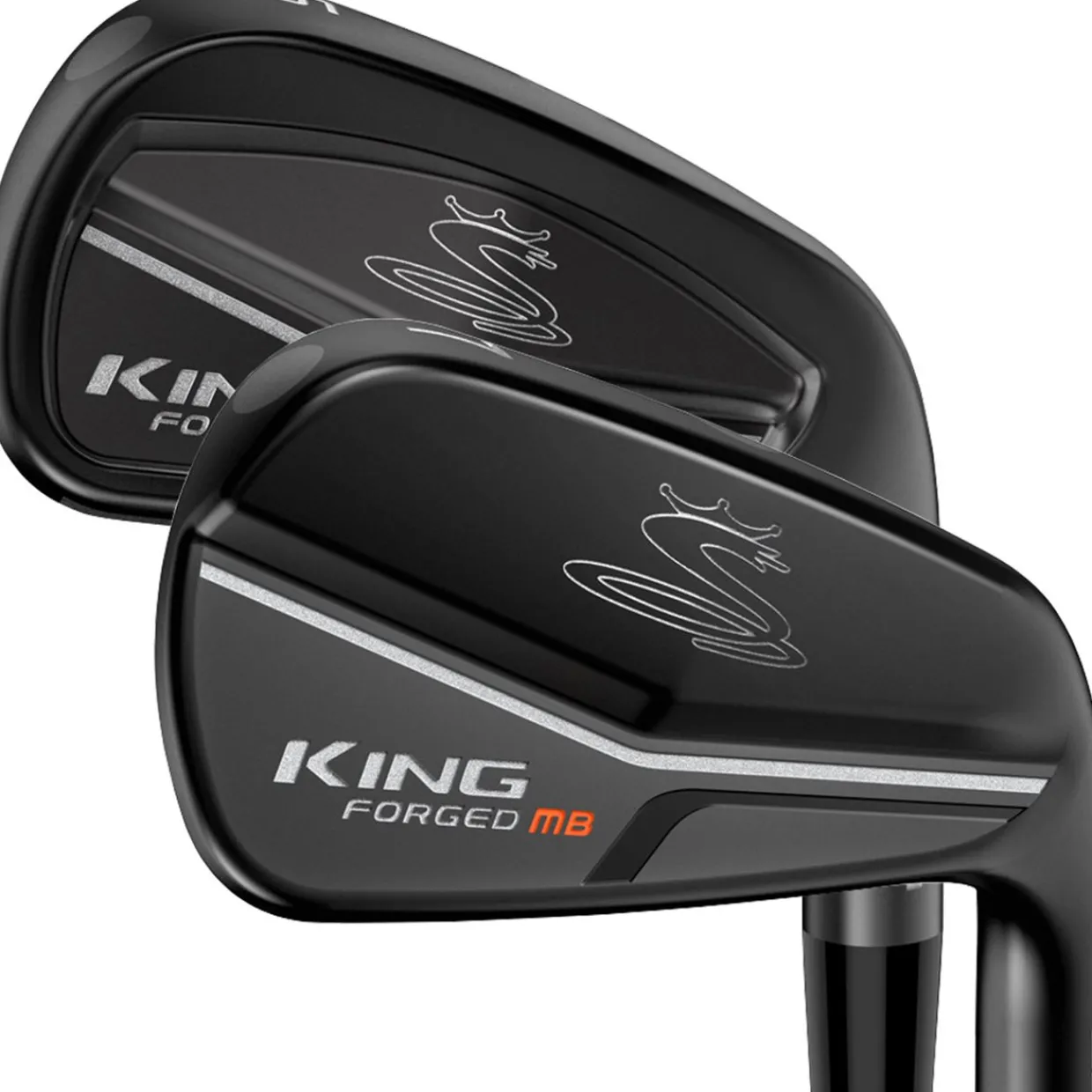 Cobra Iron Sets^Used King Forged CB/MB Combo DMB Black Iron Set Golf Clubs