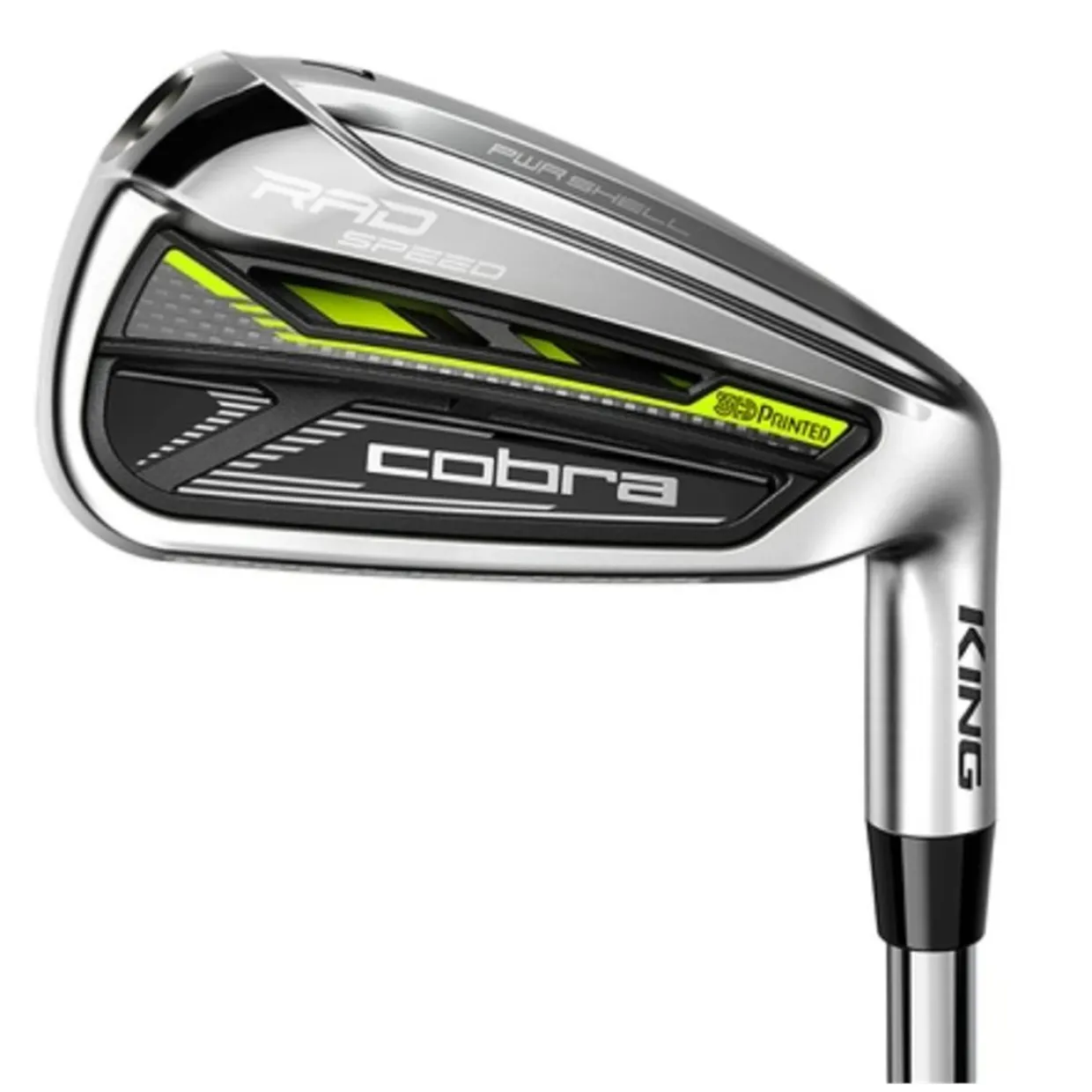 Cobra Left Handed Golf Clubs^Used RADSpeed Left Handed Iron Individual Golf Clubs