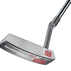 Evnroll Juniors Golf Clubs|Putters^Used ER2v3 Long Plumber MidBlade White TourTac Putter Golf Clubs