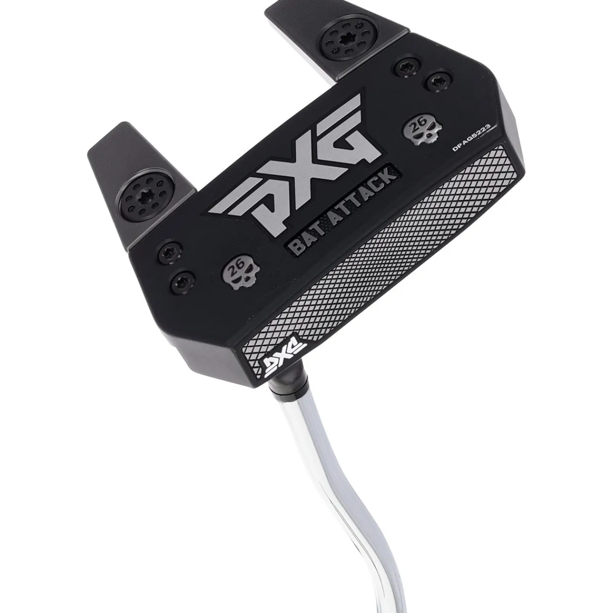 PXG Putters^Used Battle Ready Bat Attack - Double Bend Putter Golf Clubs