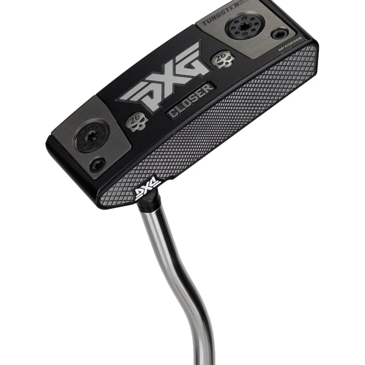 Titleist Left Handed Golf Clubs^Used PXG Battle Ready Closer - Double Bend Left Handed Putter Golf Clubs