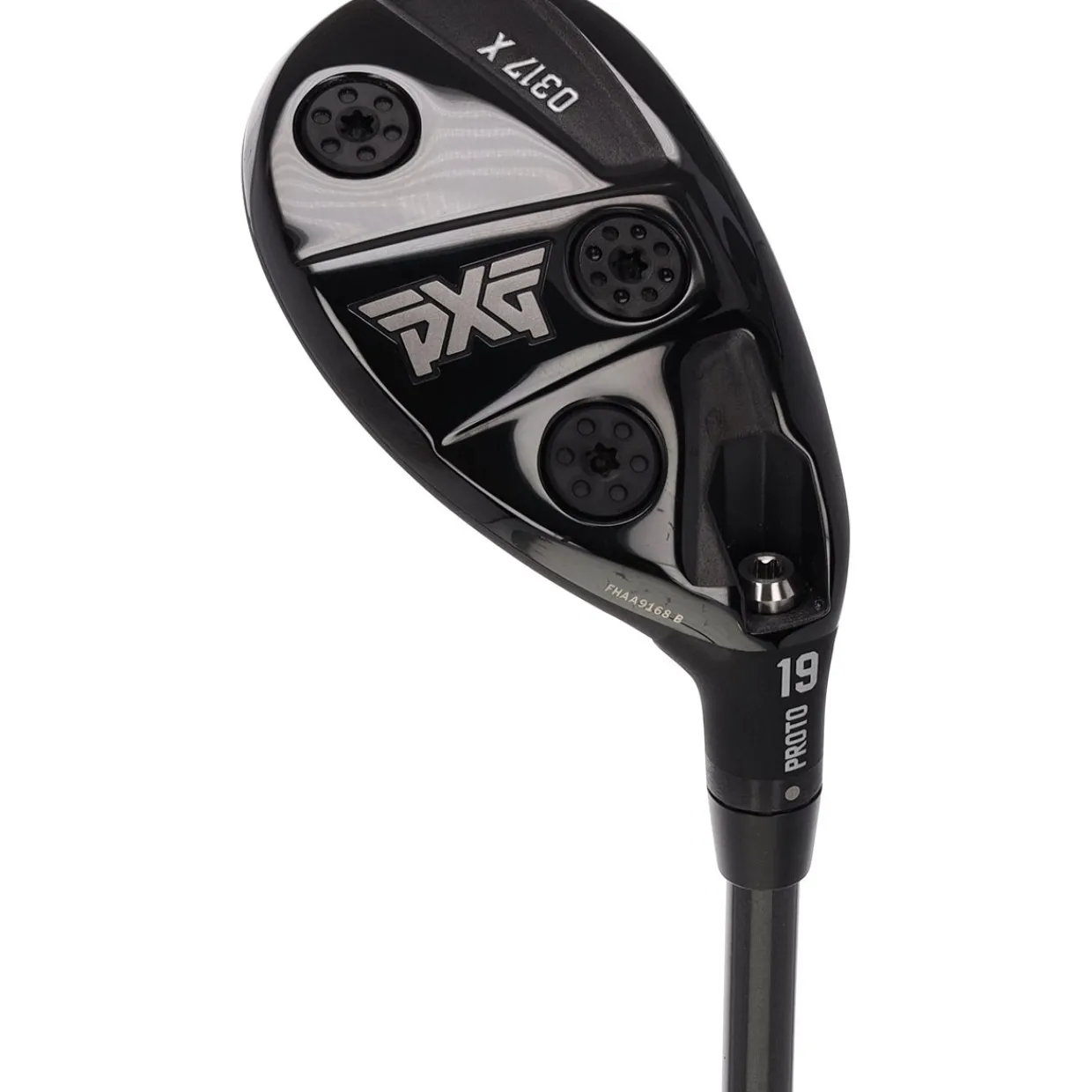 PXG Left Handed Golf Clubs^Used 0317X Prototype Left Handed Hybrid Golf Clubs