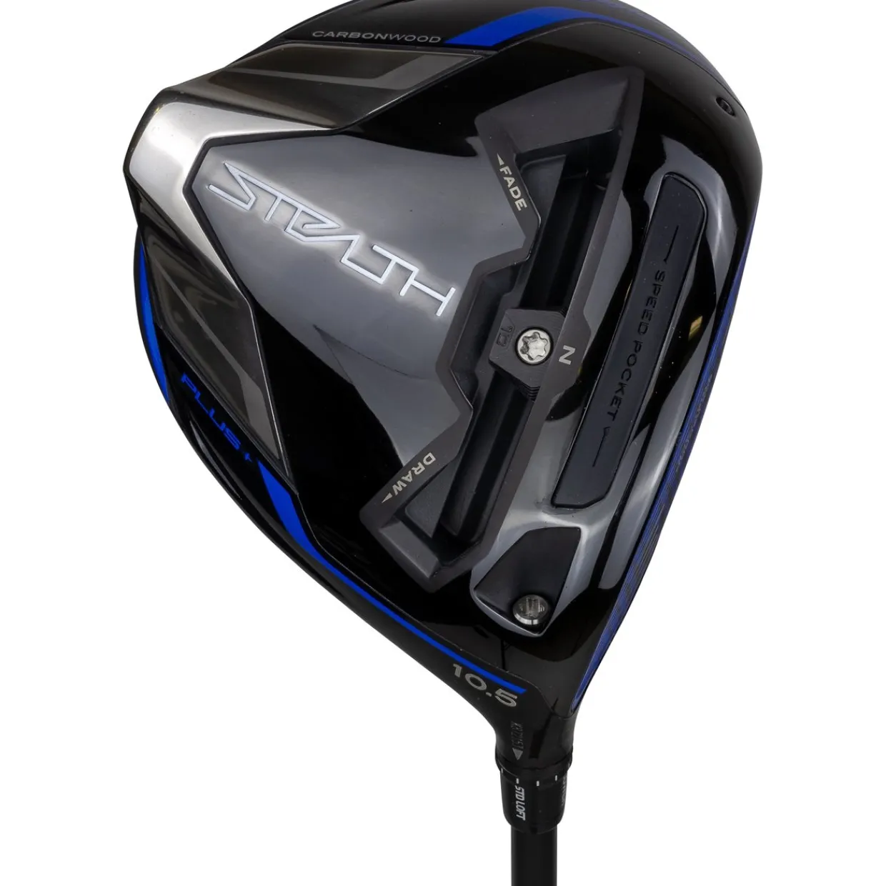 TaylorMade Drivers^Used MYSTEALTH Black/Blue w/Blue Face Driver Golf Clubs