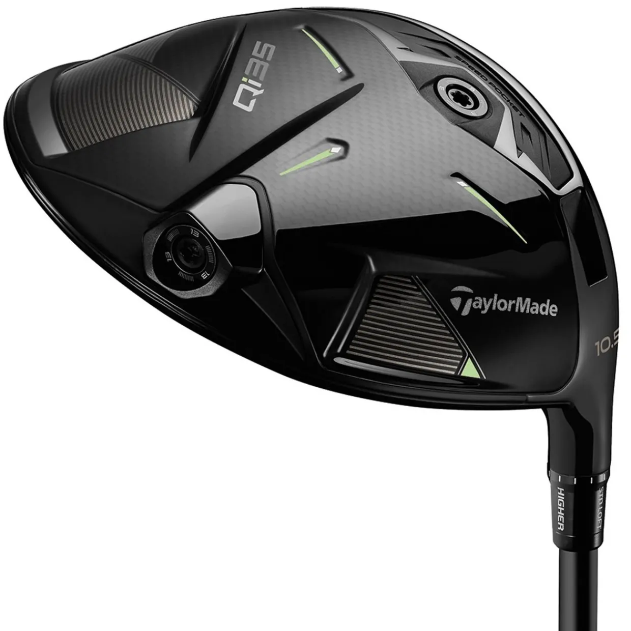TaylorMade Drivers|Mens Golf Clubs^Used Qi35 Designer Series Black Driver Golf Clubs