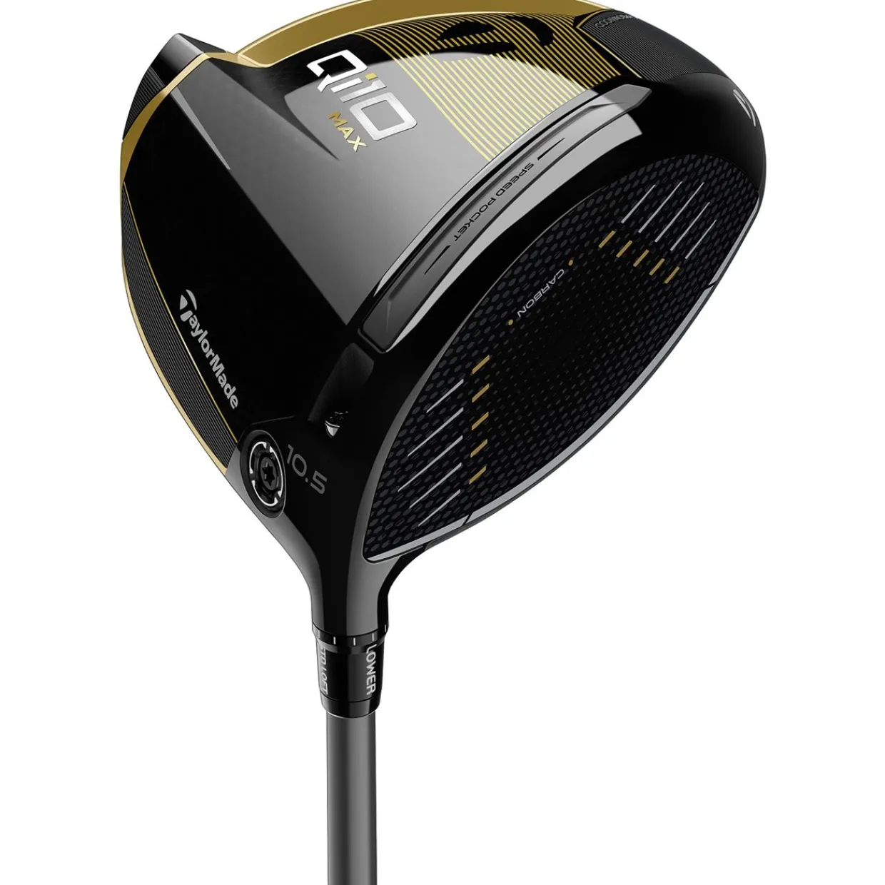 TaylorMade Drivers^Used Qi10 MAX Designer Series Gold Dust Driver Golf Clubs