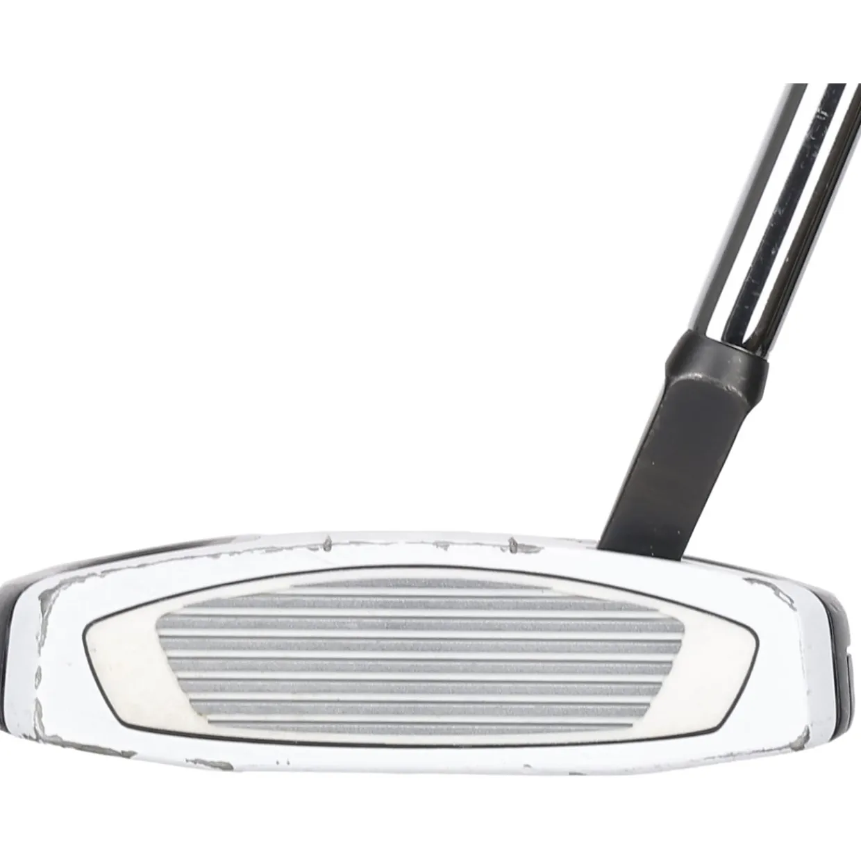 TaylorMade Mens Golf Clubs|Putters^Used Spider EX #3 Navy/White Putter Golf Clubs