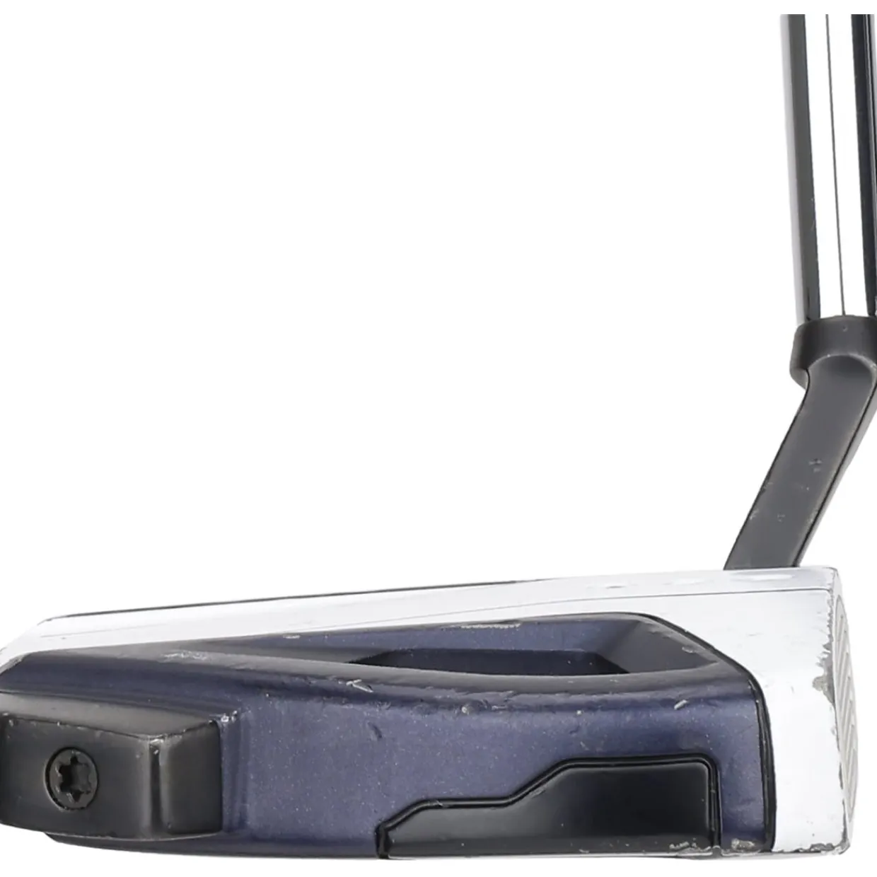 TaylorMade Mens Golf Clubs|Putters^Used Spider EX #3 Navy/White Putter Golf Clubs