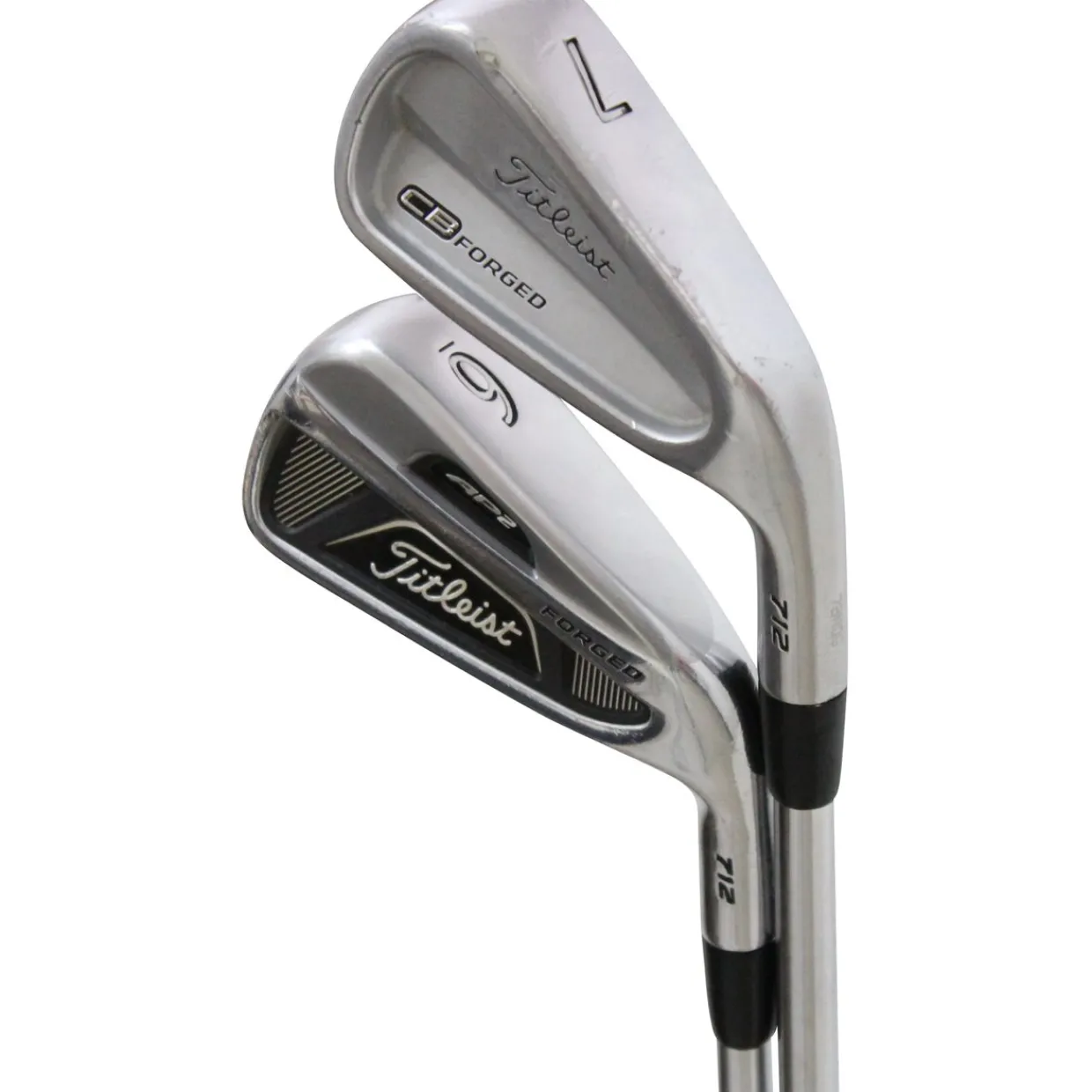 Titleist Iron Sets^Used AP2 712 Forged/CB 712 Forged Combo Iron Set Golf Clubs