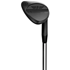 Titleist Left Handed Golf Clubs^Used Vokey SM9 Jet Black L Grind Left Handed Wedge Golf Clubs