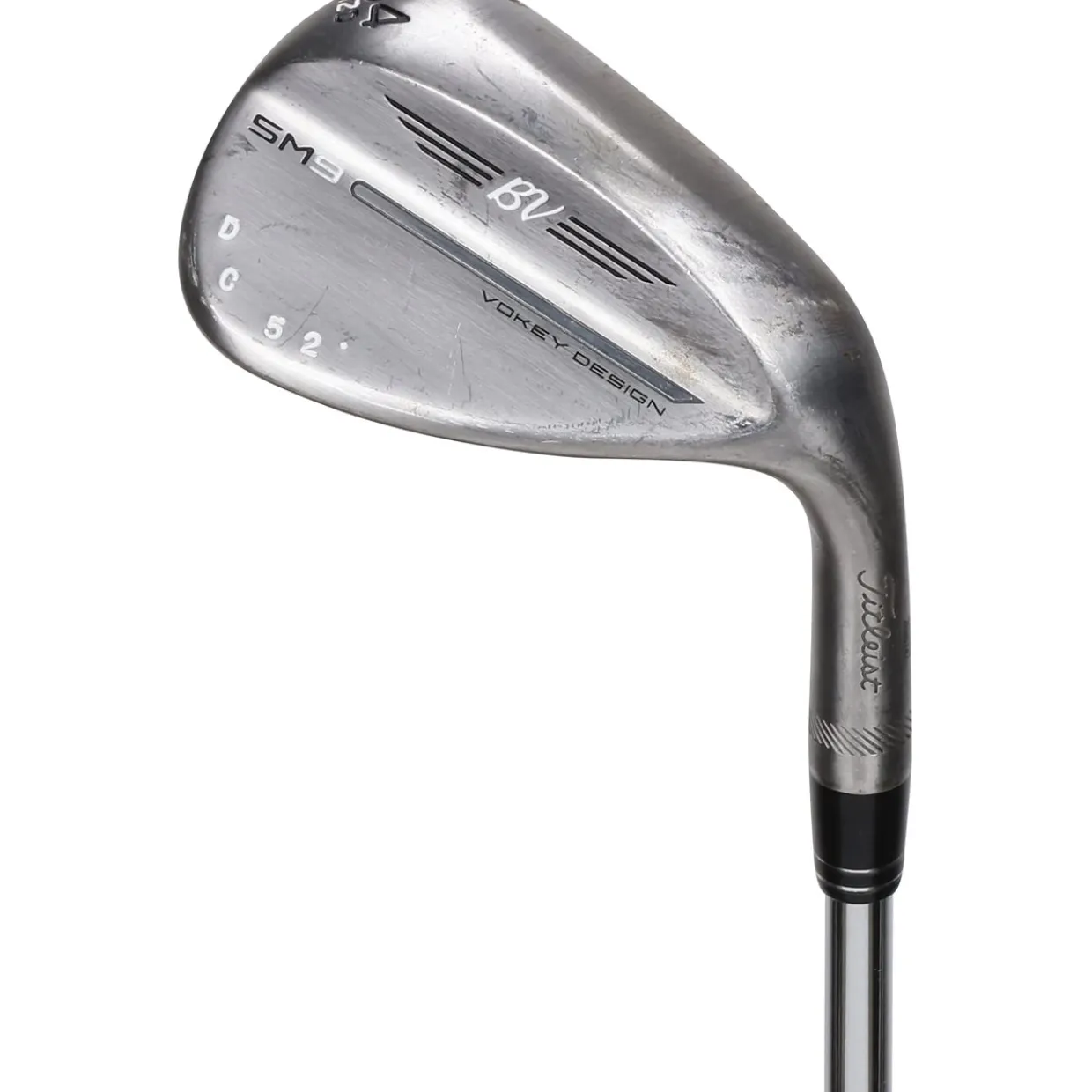 Titleist Wedges^Used Vokey SM9 Raw D Grind "DC 52" Wedge Golf Clubs